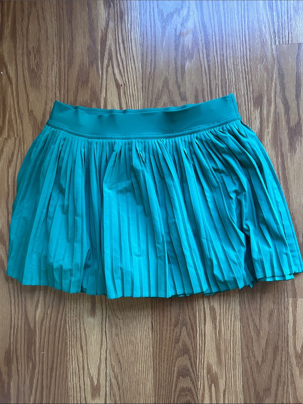 lululemon athletica Teal Pleated Circle Skirt